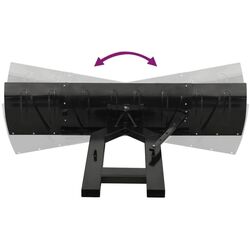 Снегоотвал VidaXL 153131 (Black) Thumb