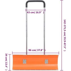 Plug de zapada VidaXL 364818 (Orange/Black) Thumb