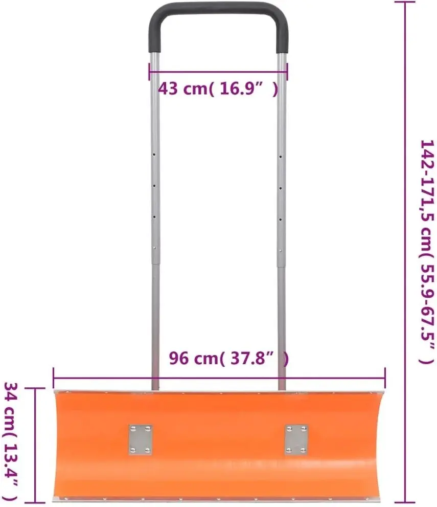 Plug de zapada VidaXL 364818 (Orange/Black) - 8