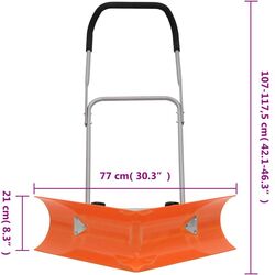 Plug de zapada VidaXL 364820 (Orange/Silver) Thumb