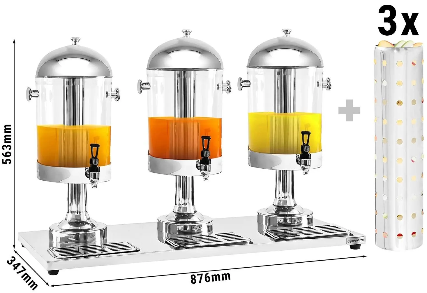Сокоохладитель GGM Gastro SSH753 (Inox) - 9