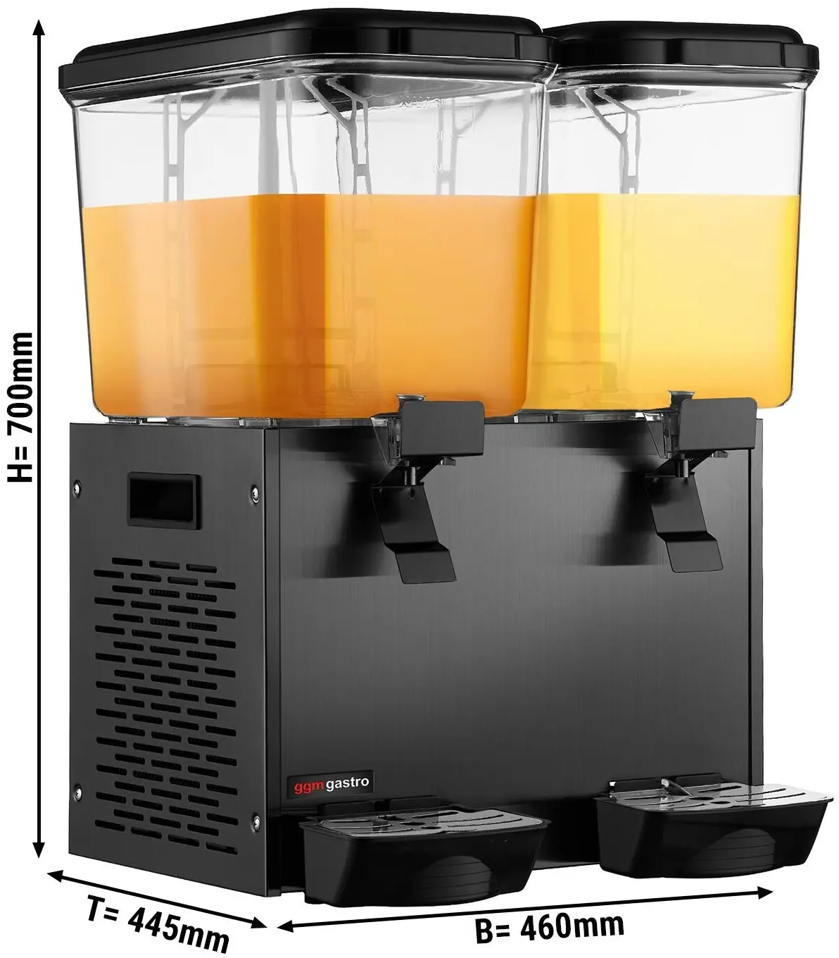 Сокоохладитель GGM Gastro SSNC36S (Inox) - 10