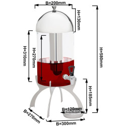 Сокоохладитель GGM Gastro SSPG1C (Inox) Thumb