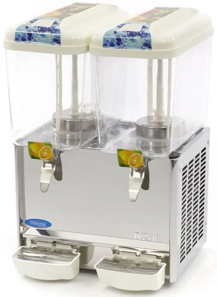 Сокоохладитель Maxima DP2-18 09300535 (White/Inox)