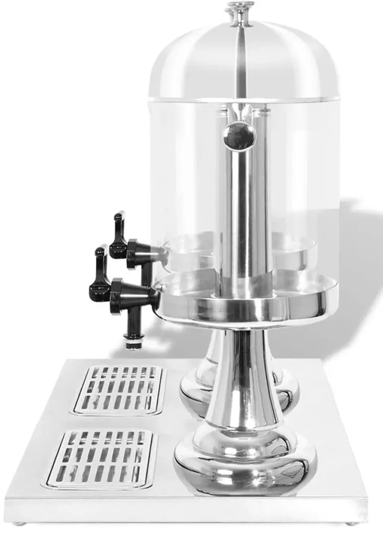 Сокоохладитель VidaXL 50532 2x8L (Inox) - 3
