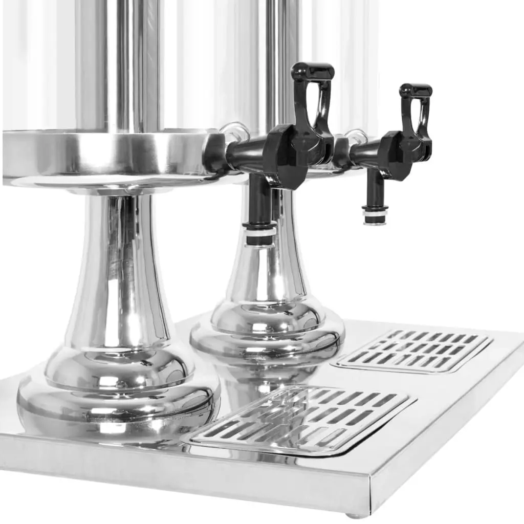 Сокоохладитель VidaXL 50532 2x8L (Inox) - 4