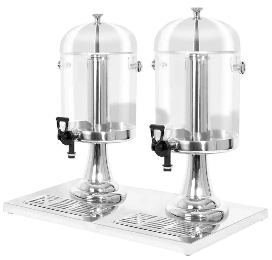 Сокоохладитель VidaXL 50532 2x8L (Inox)
