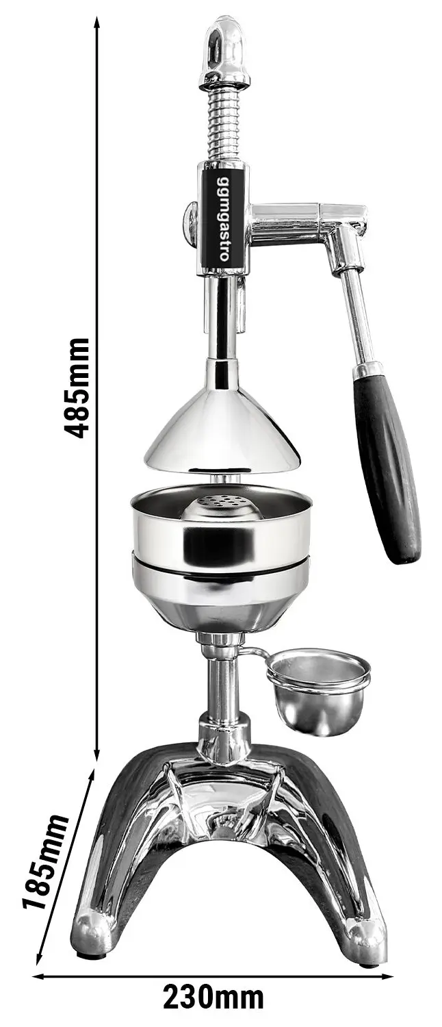 Storcator de fructe manual GGM Gastro FSPM-C (Chrome) - 4