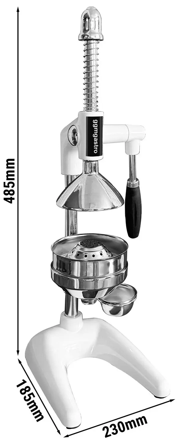 Ручная соковыжималка GGM Gastro FSPM-W (White) - 4
