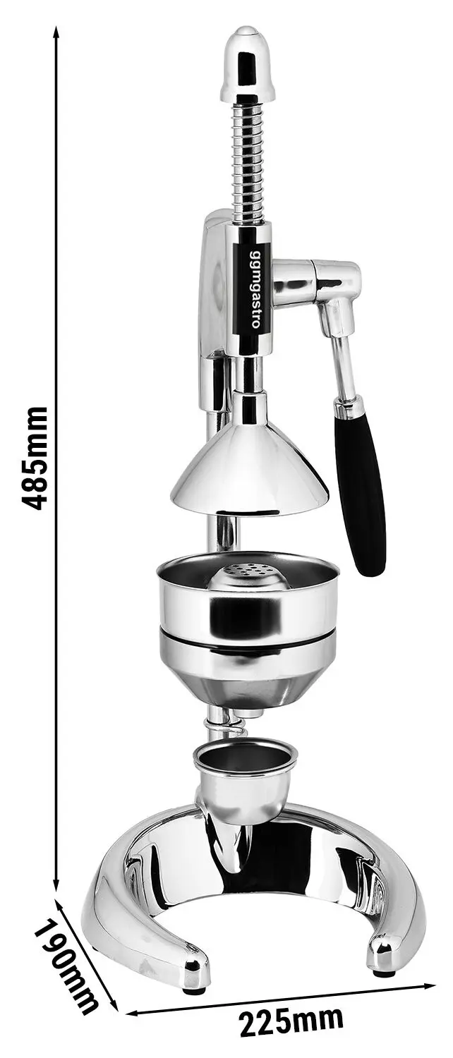 Ручная соковыжималка GGM Gastro FSPMM-C (Chrome) - 4