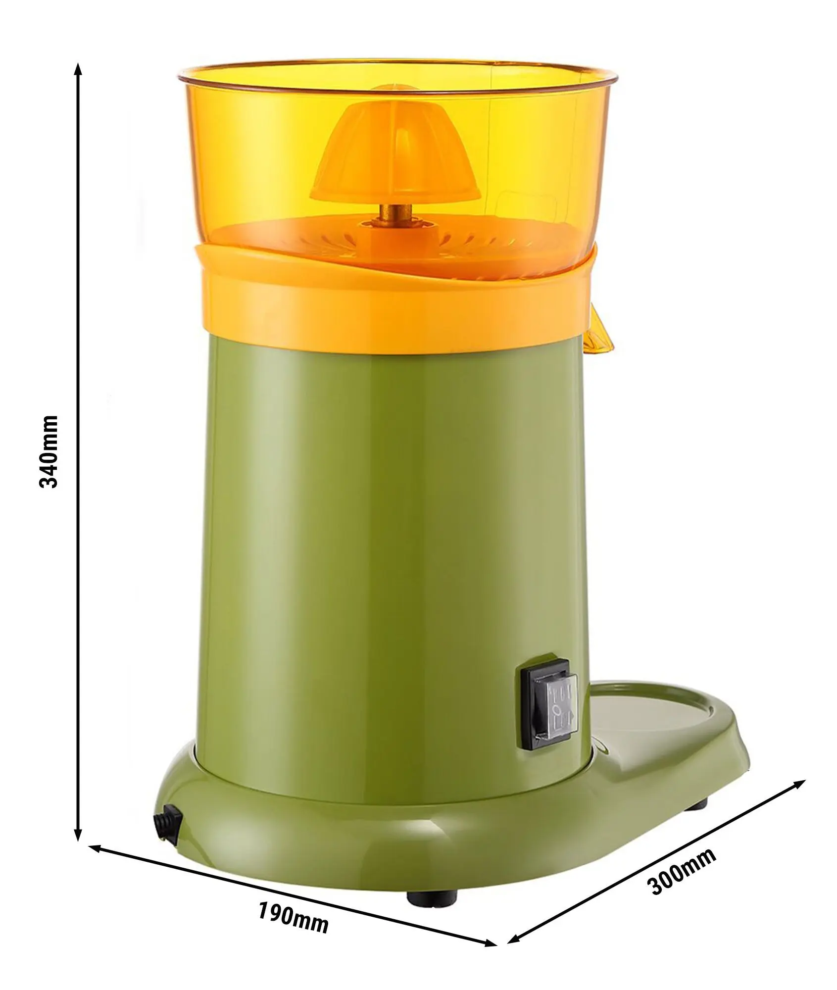 Соковыжималка для цитрусовых GGM Gastro FSET6 (Green/Yellow) - 8
