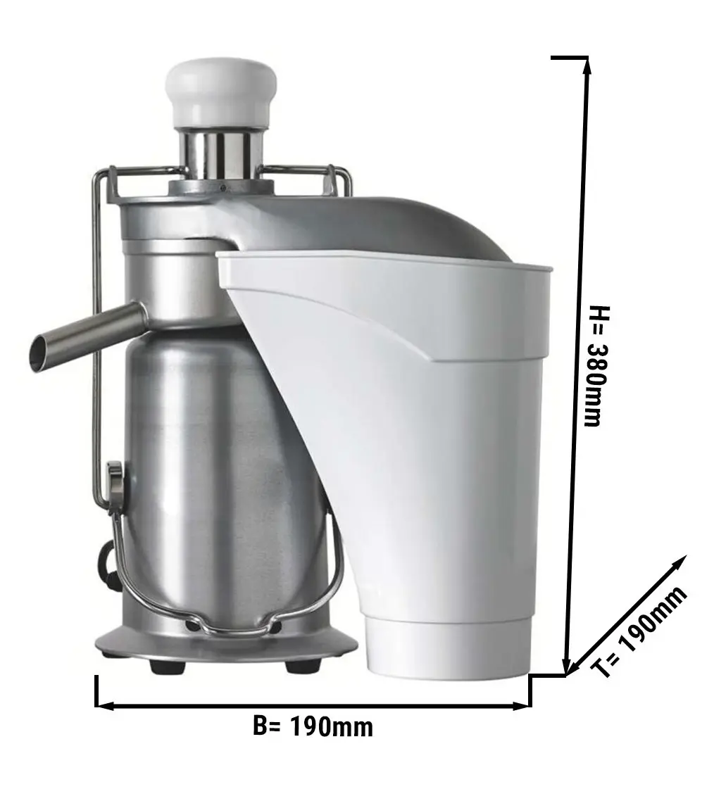 Storcator de fructe GGM Gastro ETZ (Silver/White) - 3