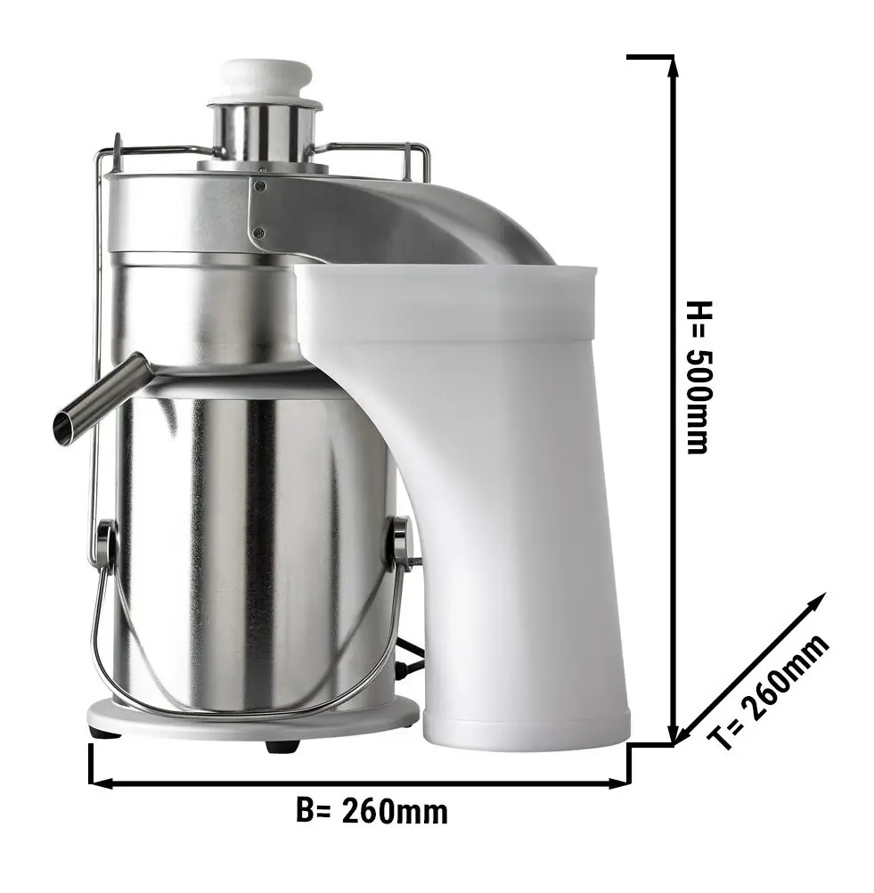 Storcator de fructe GGM Gastro ETZ150 (Silver) - 3