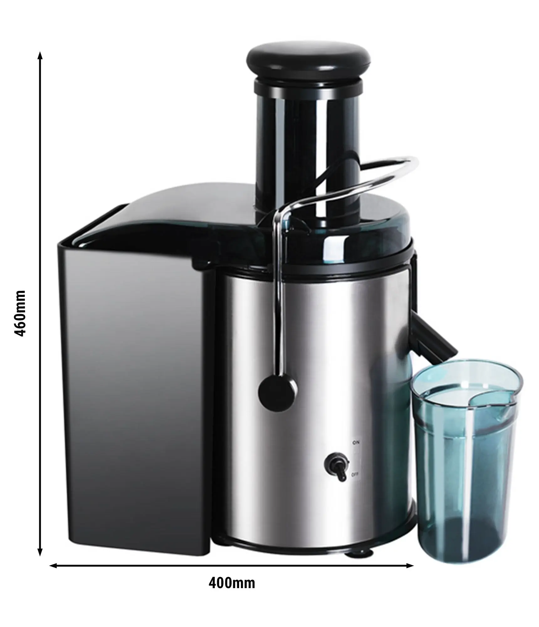Storcator de fructe GGM Gastro FSET28 (Silver/Black) - 4