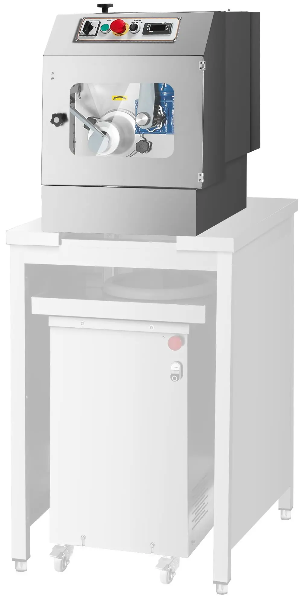 Porționator de aluat GGM Gastro TPP800N (Inox) - 5