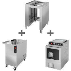 Тестоделитель-округлитель GGM Gastro TPAUGE#SET (Inox) Thumb