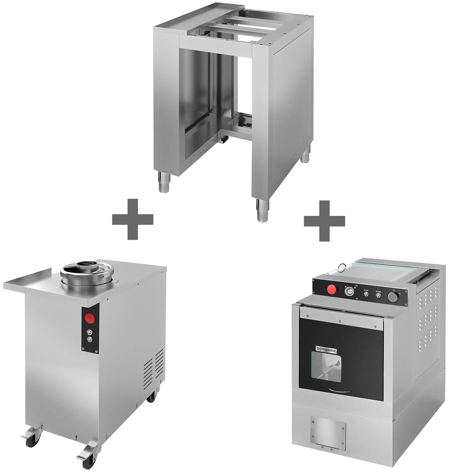 Тестоделитель-округлитель GGM Gastro TPAUGE#SET (Inox) - 2