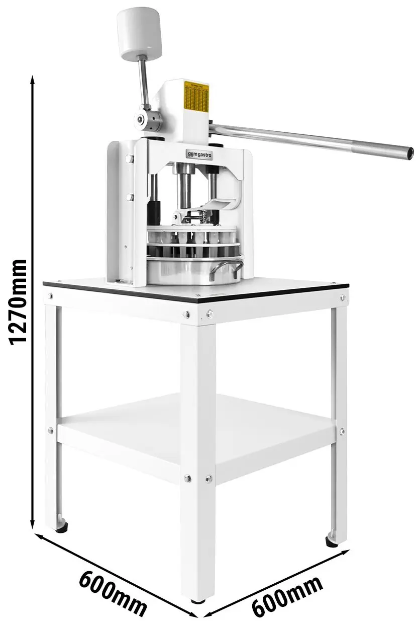 Divizor aluat manual GGM Gastro MTPHB (Inox) - 13