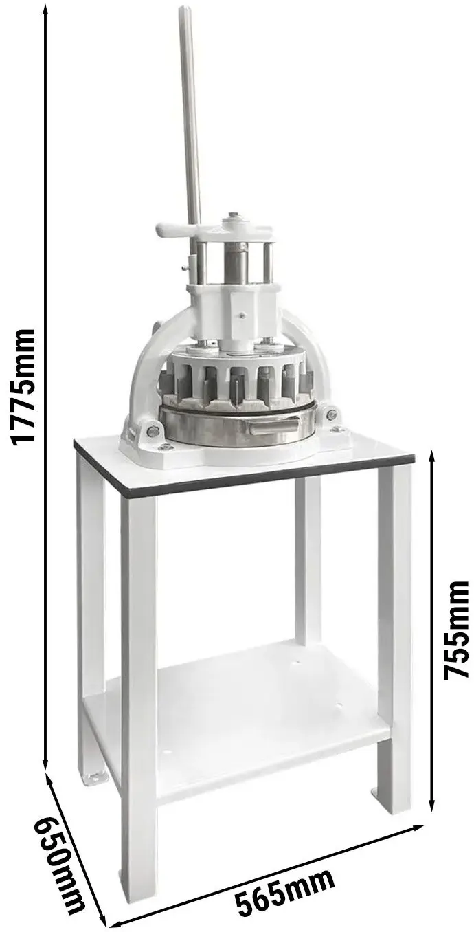 Divizor aluat manual GGM Gastro MTTGF30#UG (Inox) - 9