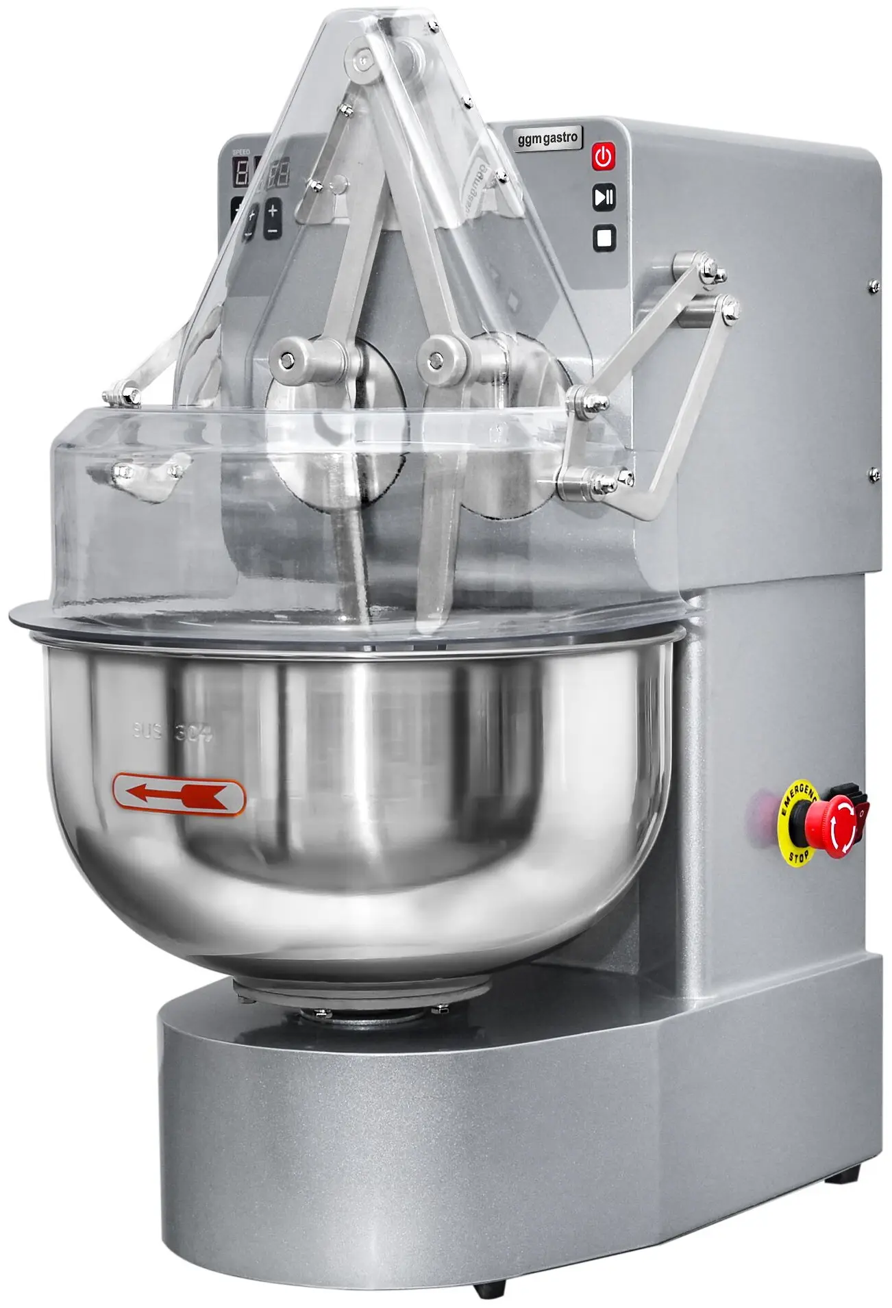 Тестомес GGM Gastro TKAK20 (Silver) - 2