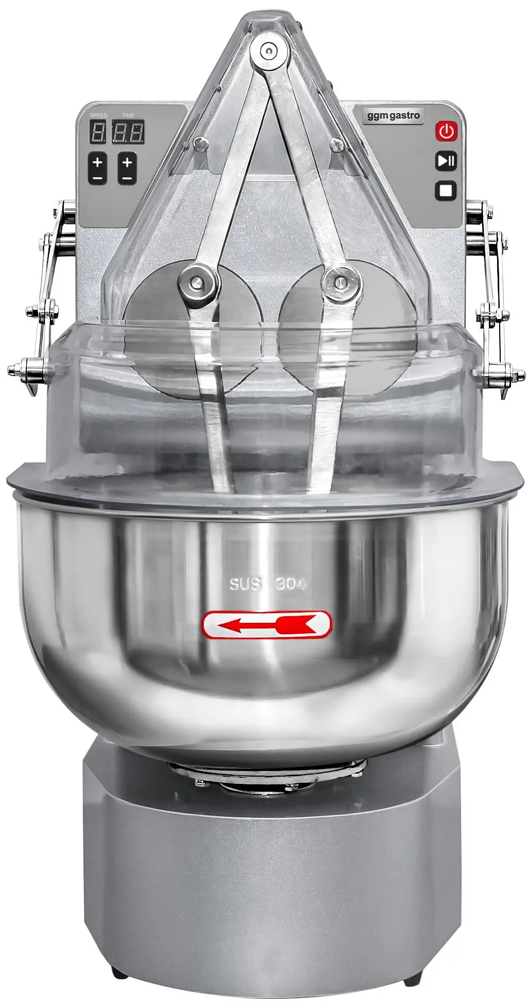 Тестомес GGM Gastro TKAK20 (Silver) - 3