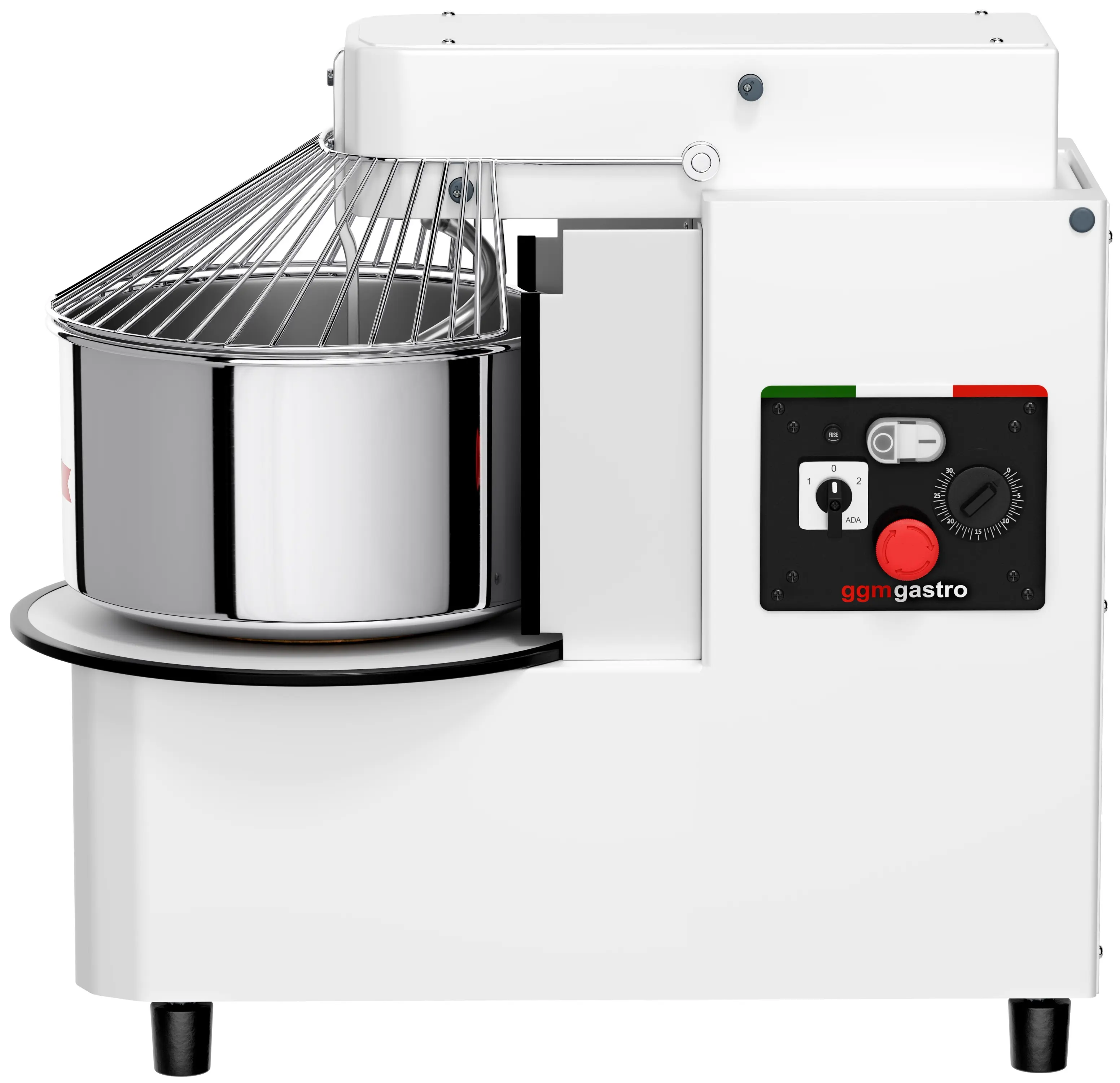 Тестомес спиральный для пиццы GGM Gastro TMP22-KA-N (White) - 3