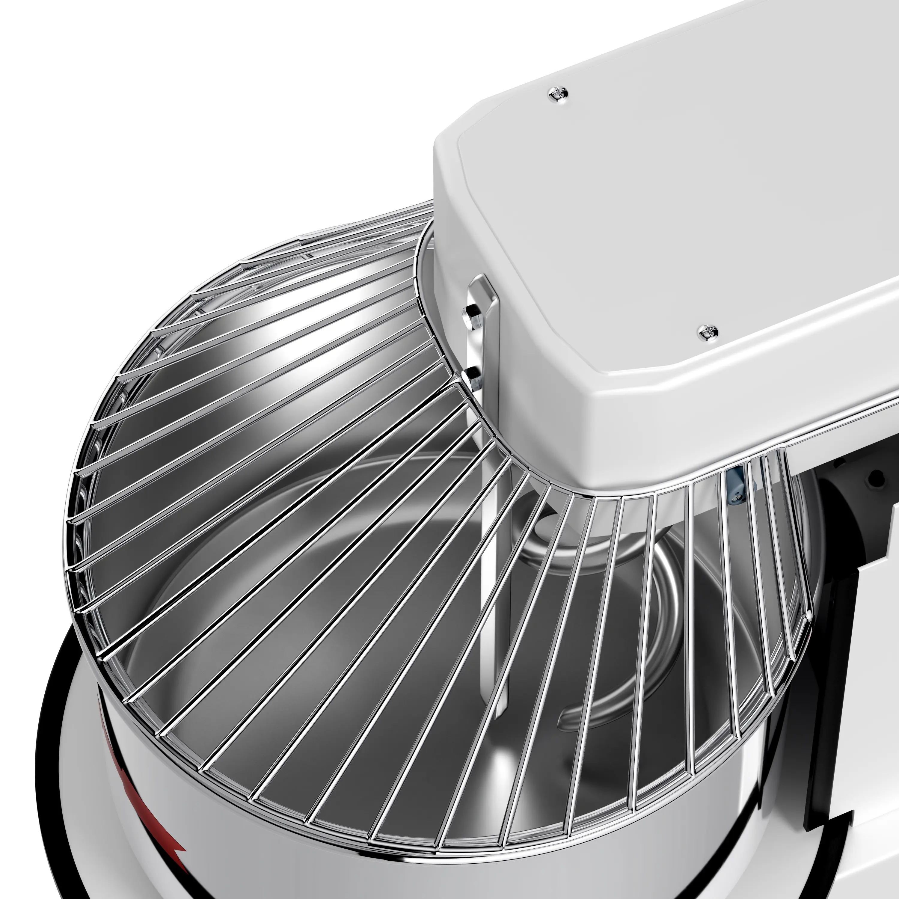 Тестомес спиральный для пиццы GGM Gastro TMP22-KA-N (White) - 8