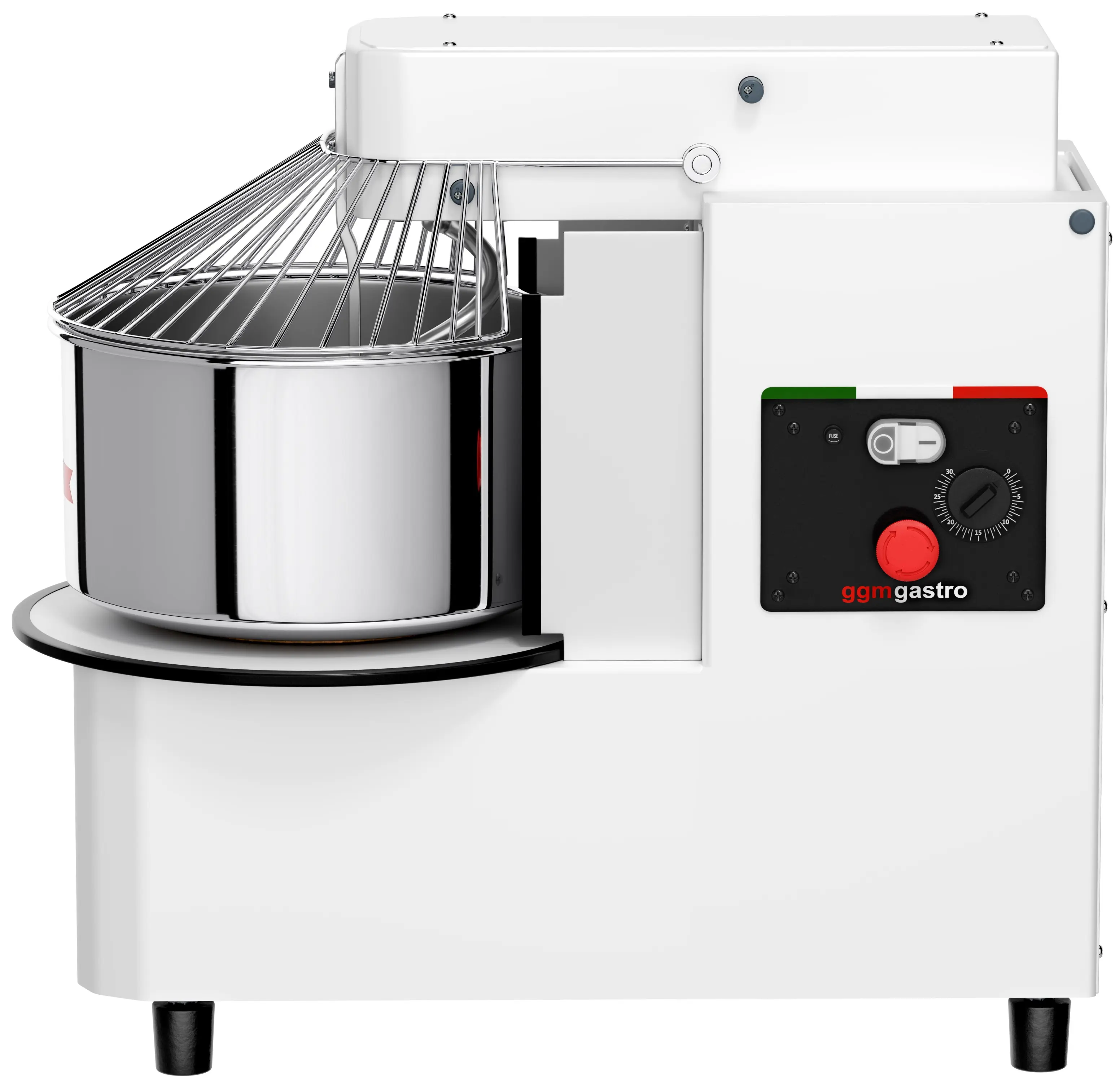 Тестомес спиральный для пиццы GGM Gastro TMP22KR-N (White) - 3