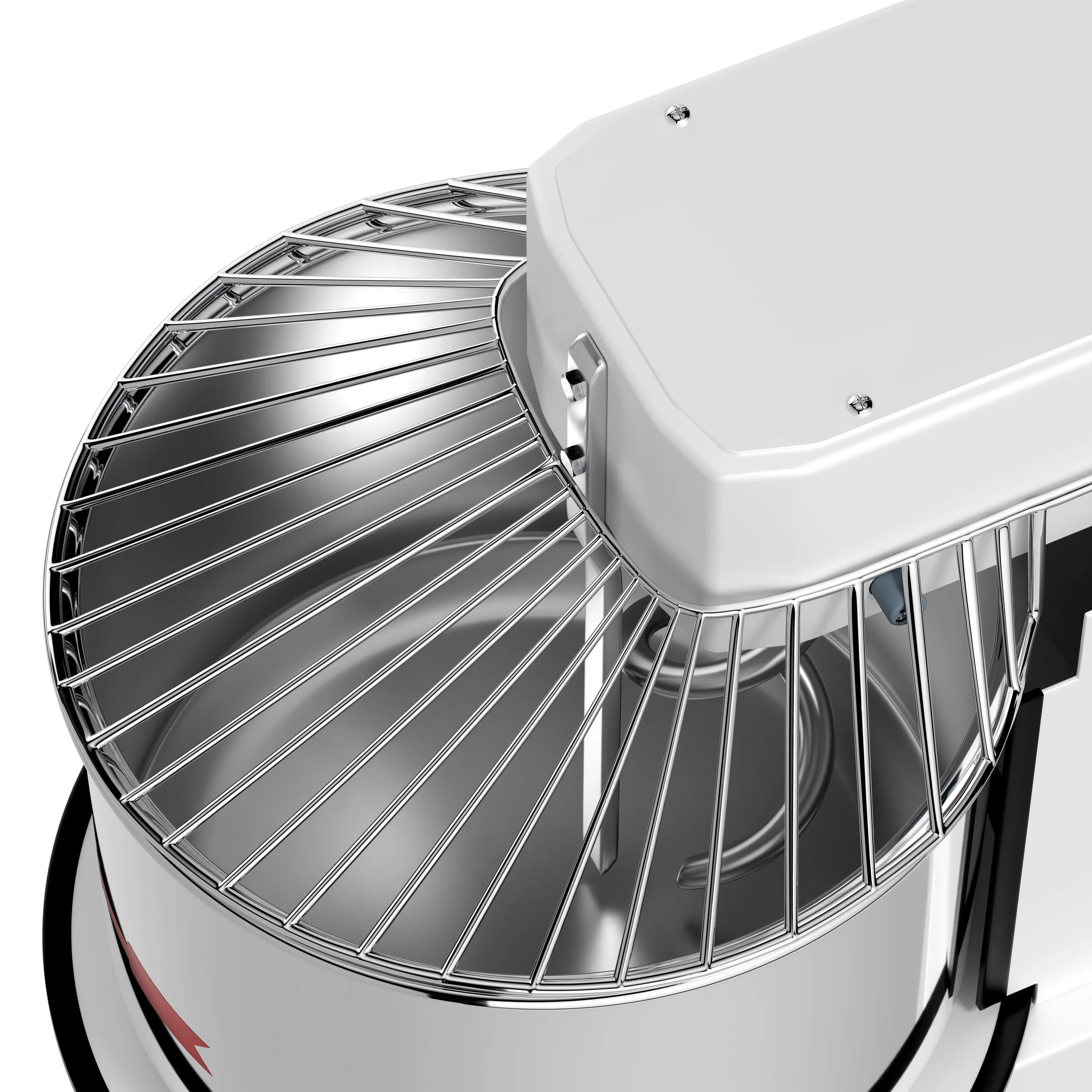 Тестомес спиральный для пиццы GGM Gastro TMP33KR-N (White) - 8