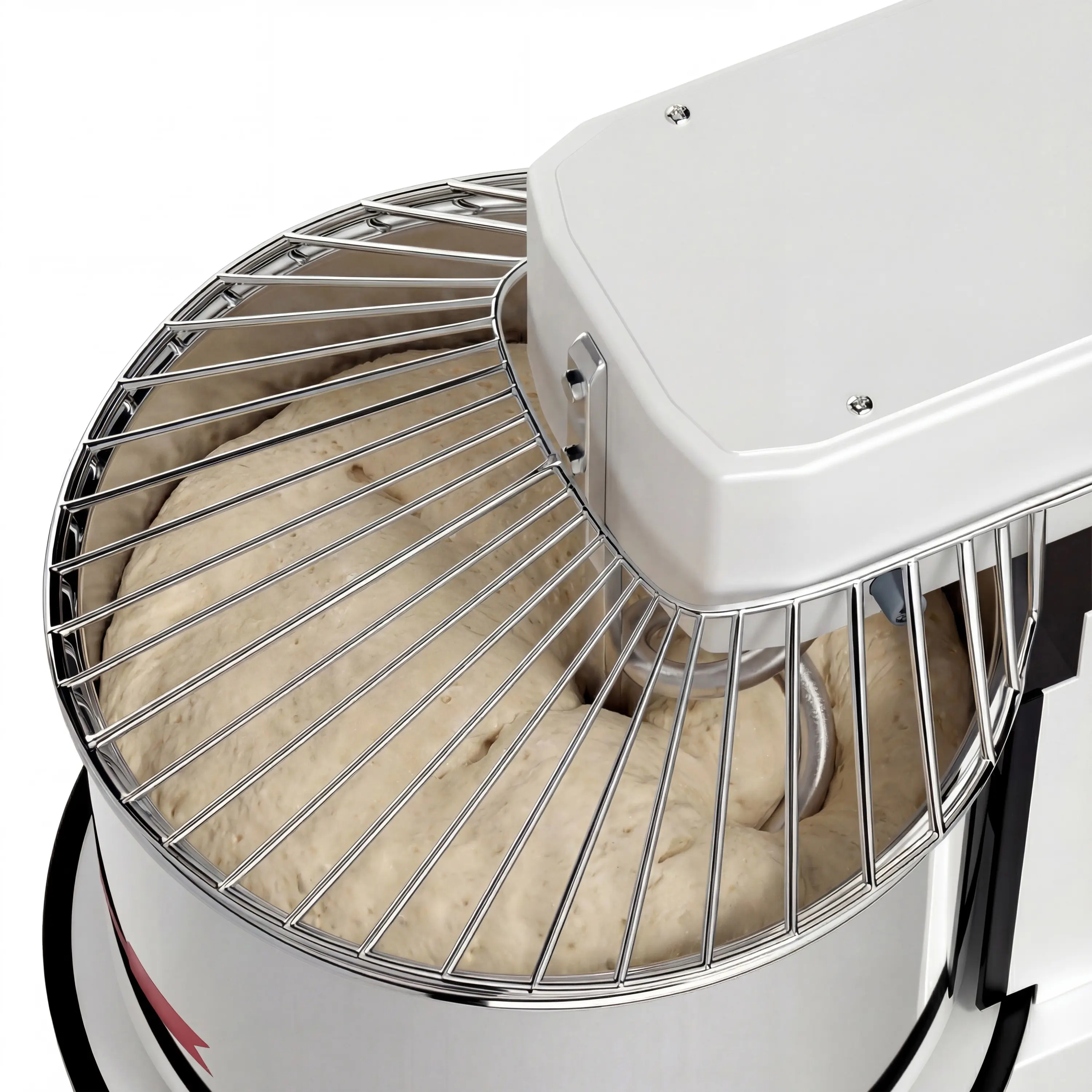 Тестомес спиральный для пиццы GGM Gastro TMP33KR-N (White) - 9