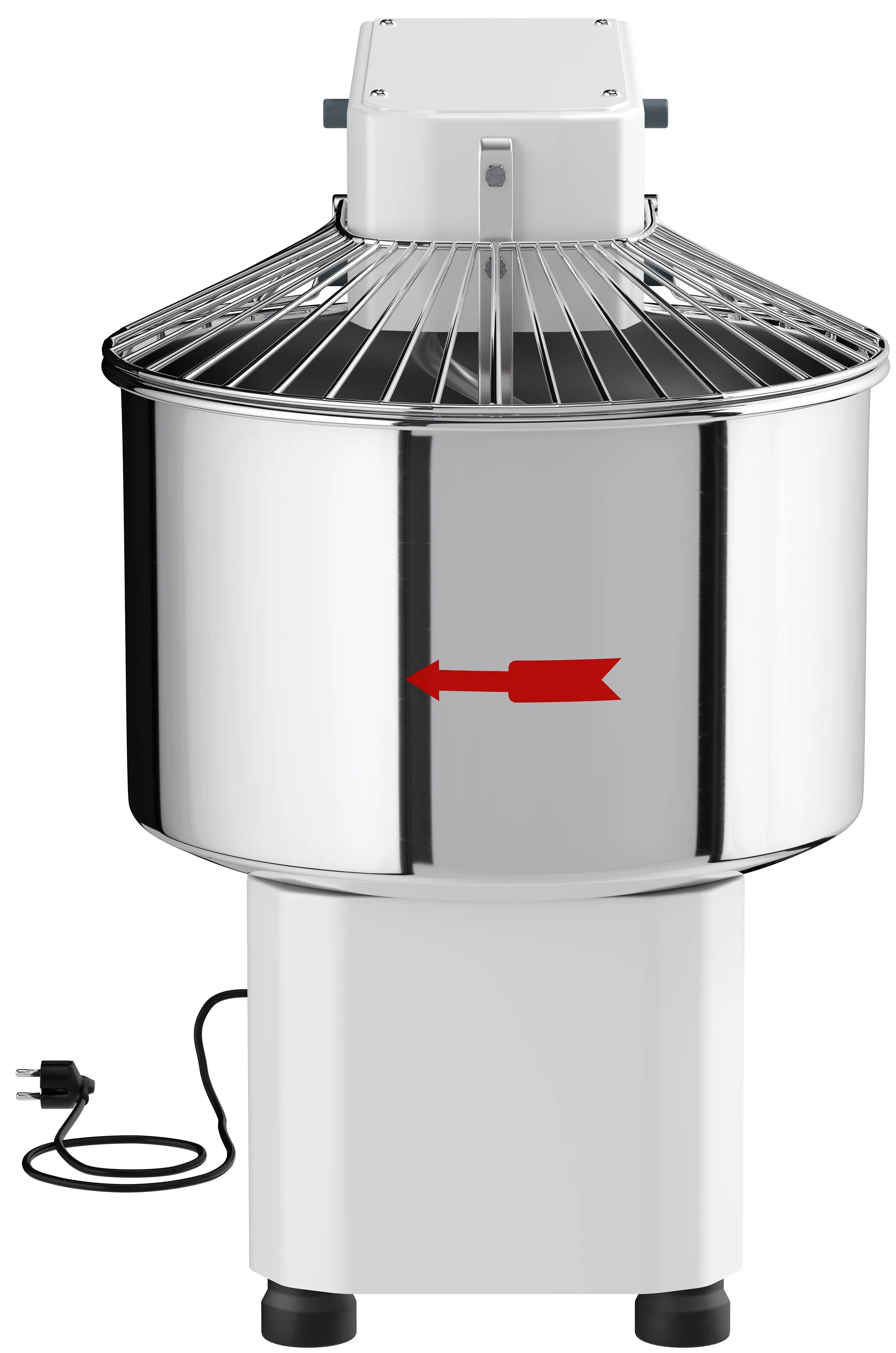 Тестомес спиральный для пиццы GGM Gastro TMP42-FK-N (White) - 3