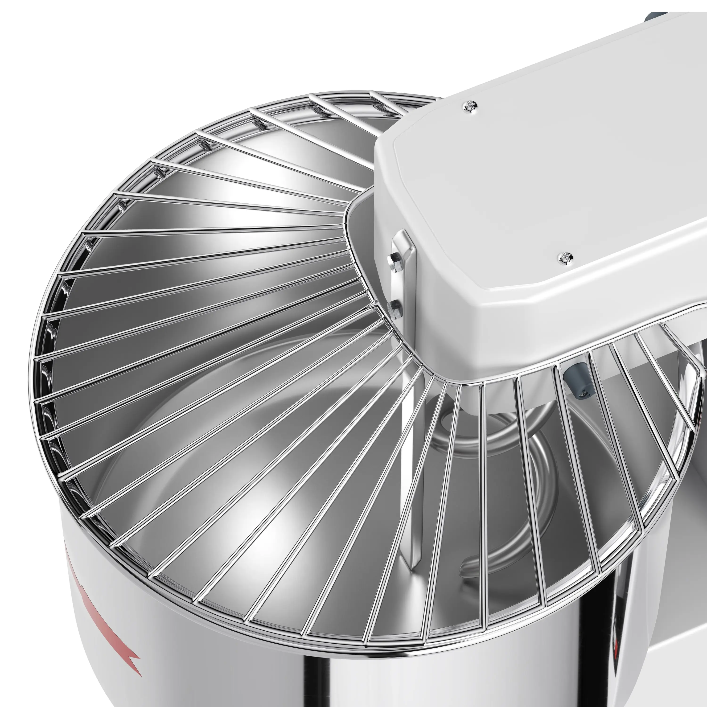 Тестомес спиральный для пиццы GGM Gastro TMP42-FK-N (White) - 8