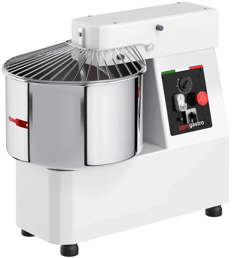 Тестомес спиральный для пиццы GGM Gastro TMP42-FK-N (White)