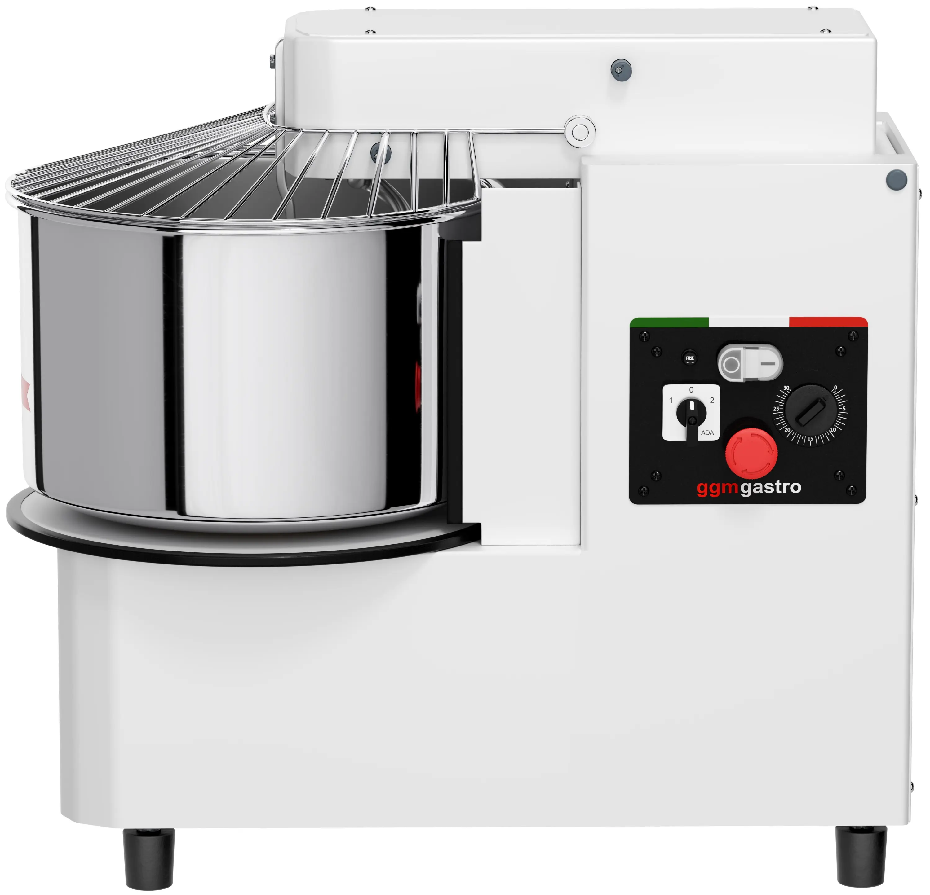 Тестомес спиральный для пиццы GGM Gastro TMP42-KA-N (White) - 3