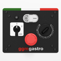 Тестомес спиральный для пиццы GGM Gastro TMP42-KA-N (White) Thumb