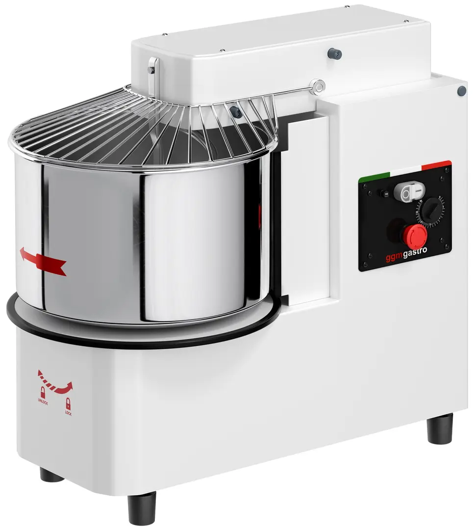 Тестомес спиральный для пиццы GGM Gastro TMP42KR-N (White)