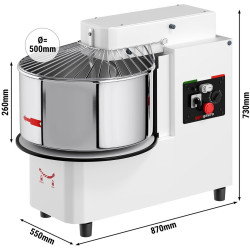 Тестомес спиральный для пиццы GGM Gastro TMP53-KA2-N (White) Thumb