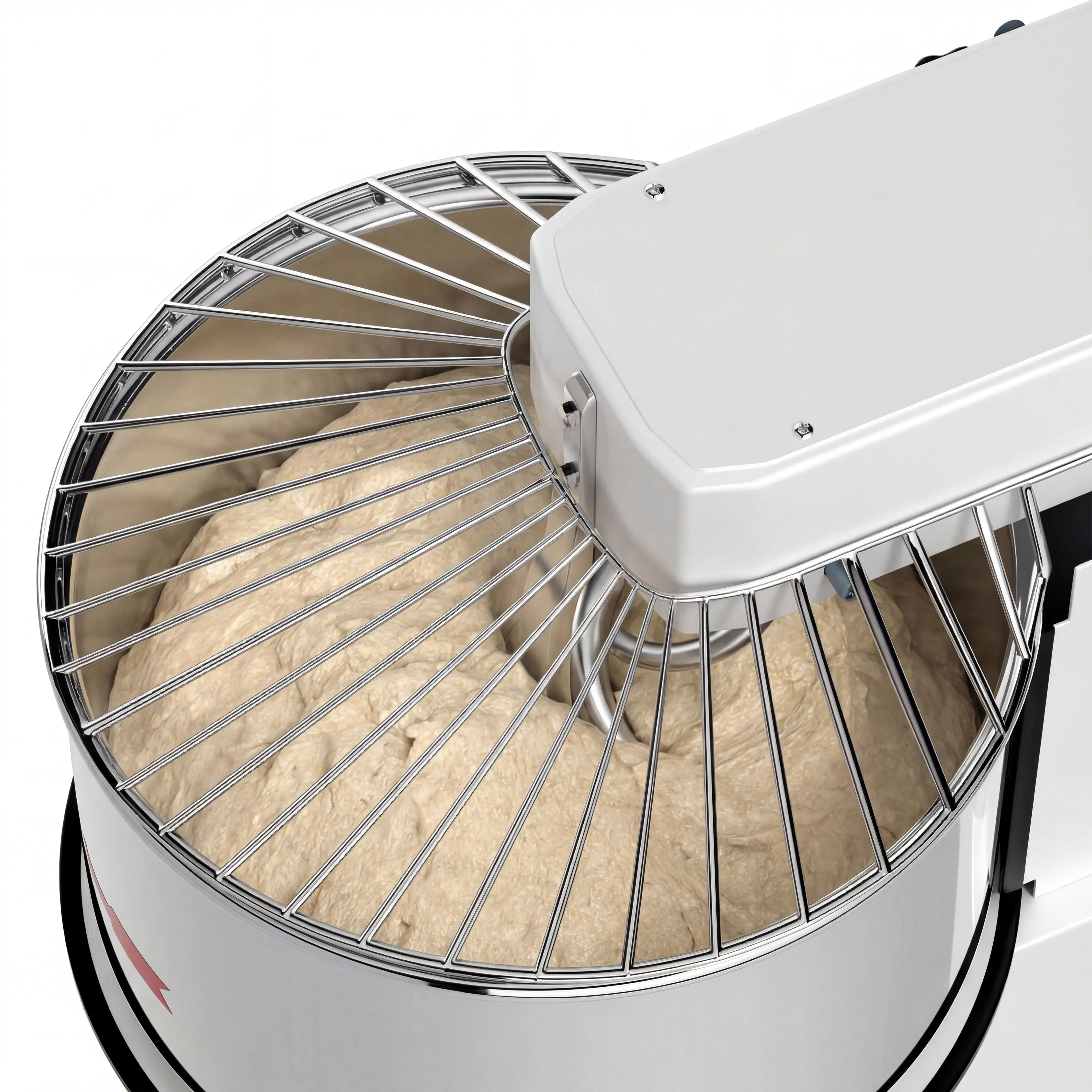 Тестомес спиральный для пиццы GGM Gastro TMP53KR-N (White) - 9