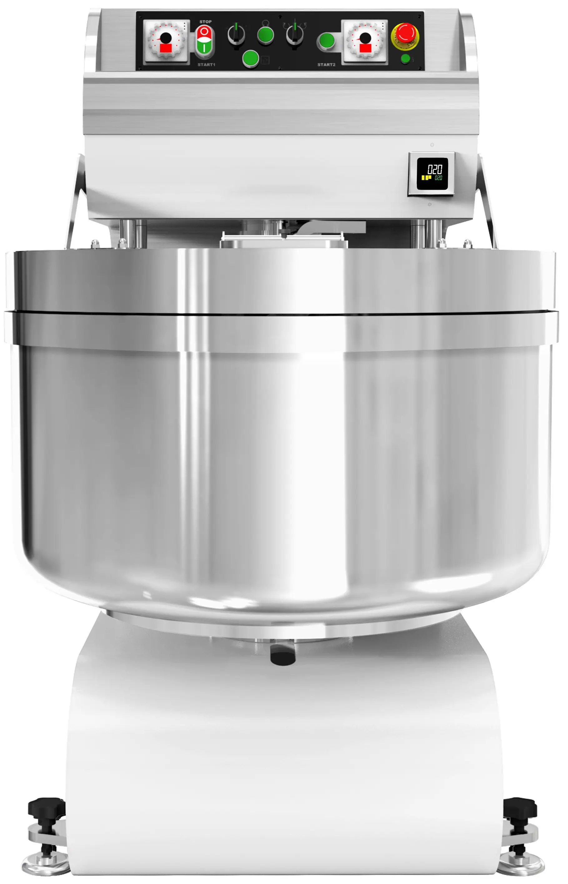 Тестомес спиральный GGM Gastro Premium Plus STKMMK200 (White) - 2