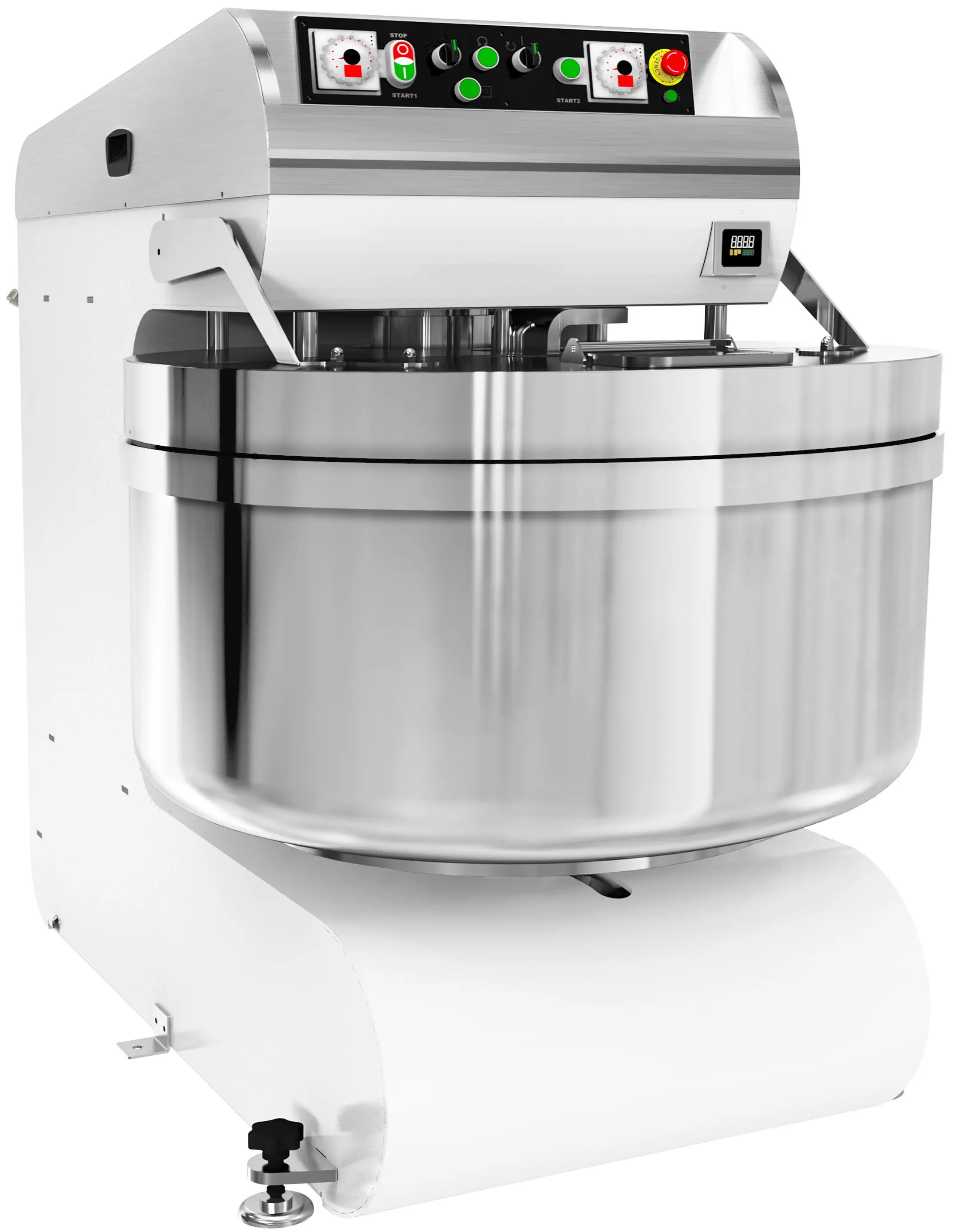 Тестомес спиральный GGM Gastro Premium Plus STKMMK200 (White) - 4