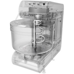 Тестомес спиральный GGM Gastro Premium Plus STKMMK40 (White) Thumb