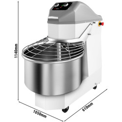 Тестомес спиральный GGM Gastro STKME60-2 (White) Thumb