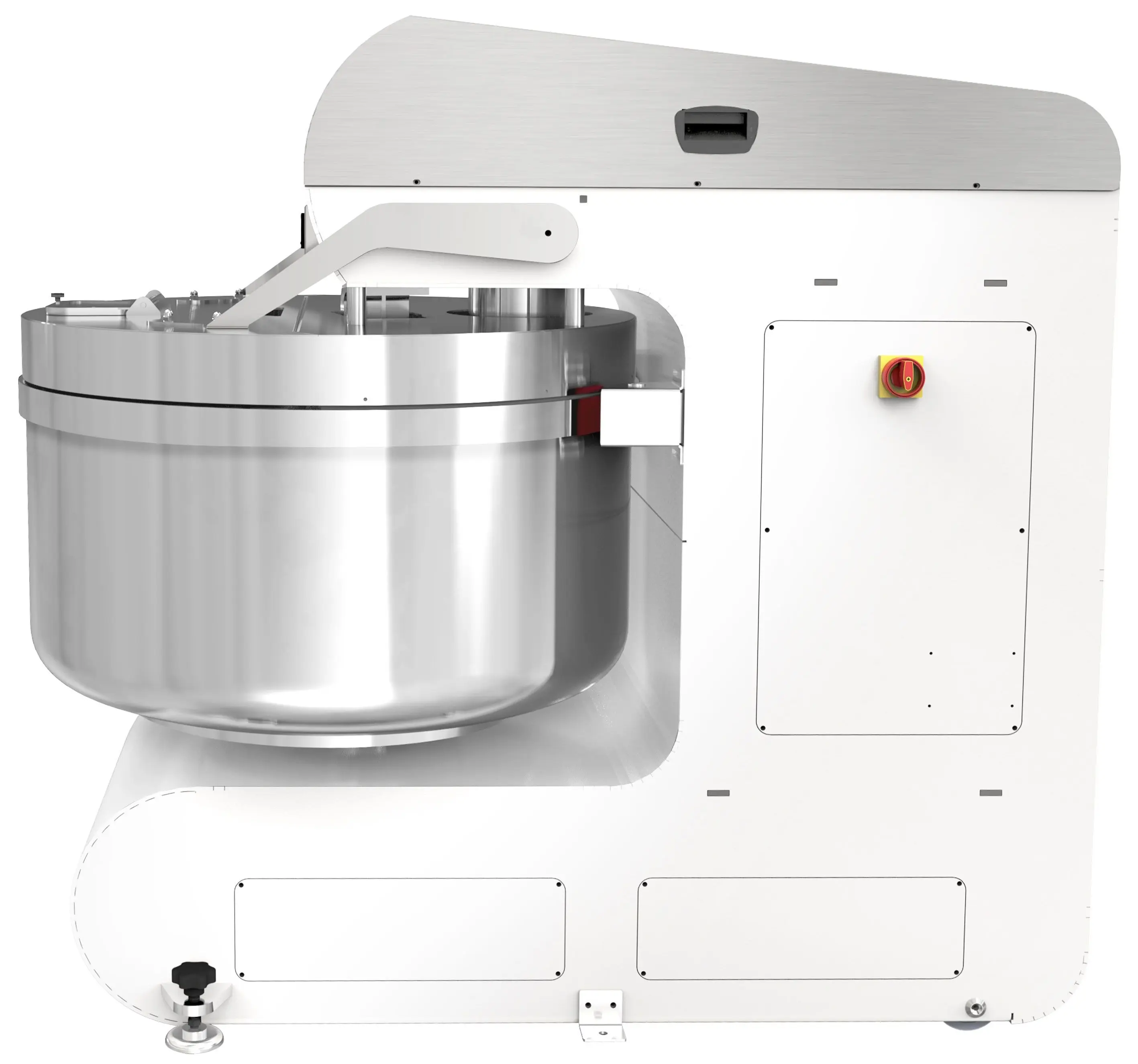 Тестомес спиральный GGM Gastro STKMMK250 (White) - 4