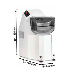 Malaxor aluat cu spirala GGM Gastro TKMBZ35 (White) Thumb