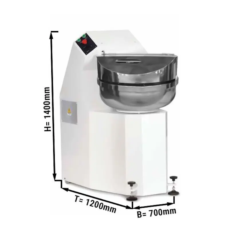 Тестомес спиральный GGM Gastro TKMBZ60 (White) - 2
