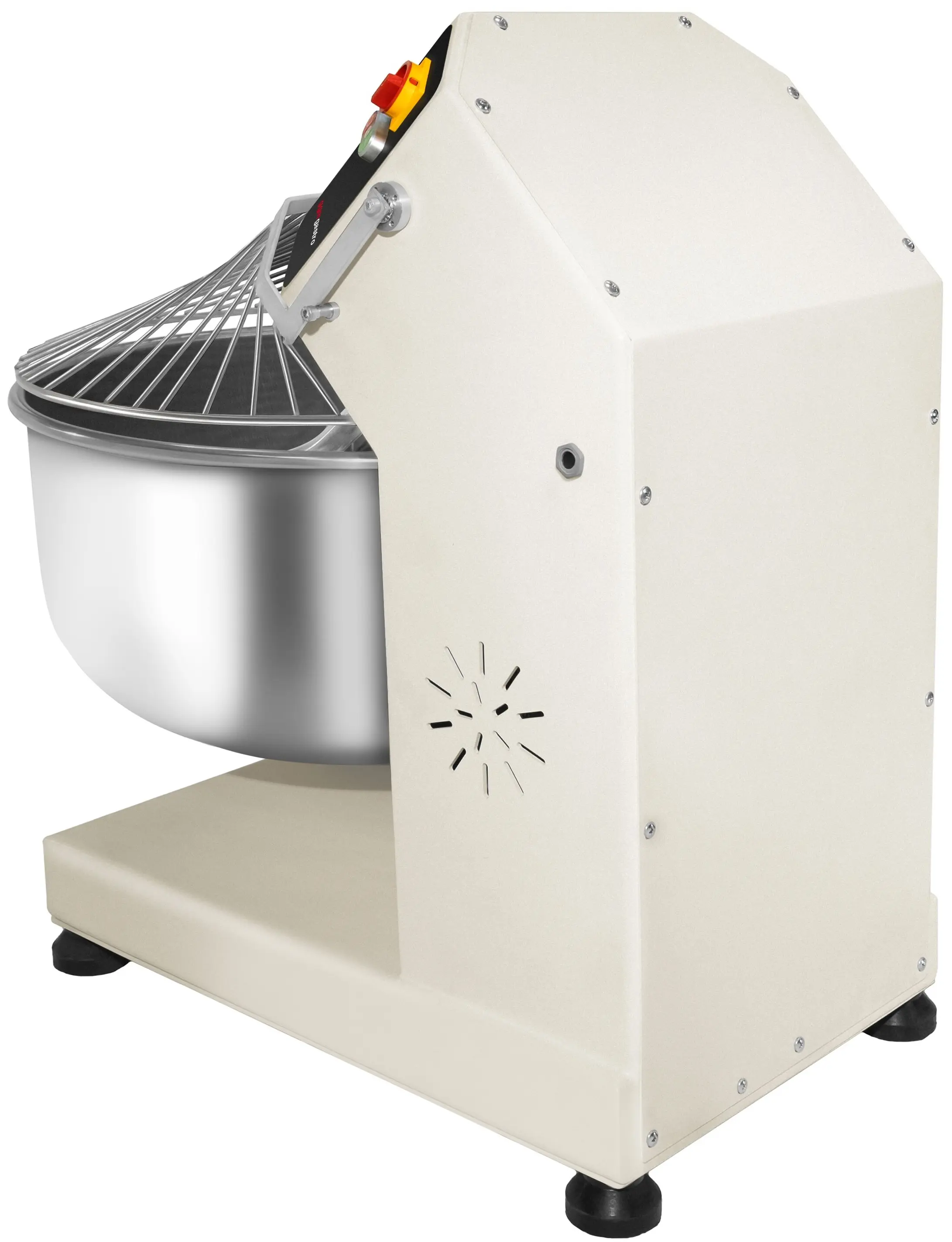 Malaxor aluat cu spirala GGM Gastro TMBO130 (Pearl White) - 5