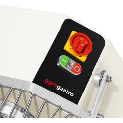 Malaxor aluat cu spirala GGM Gastro TMBO130 (Pearl White) Thumb