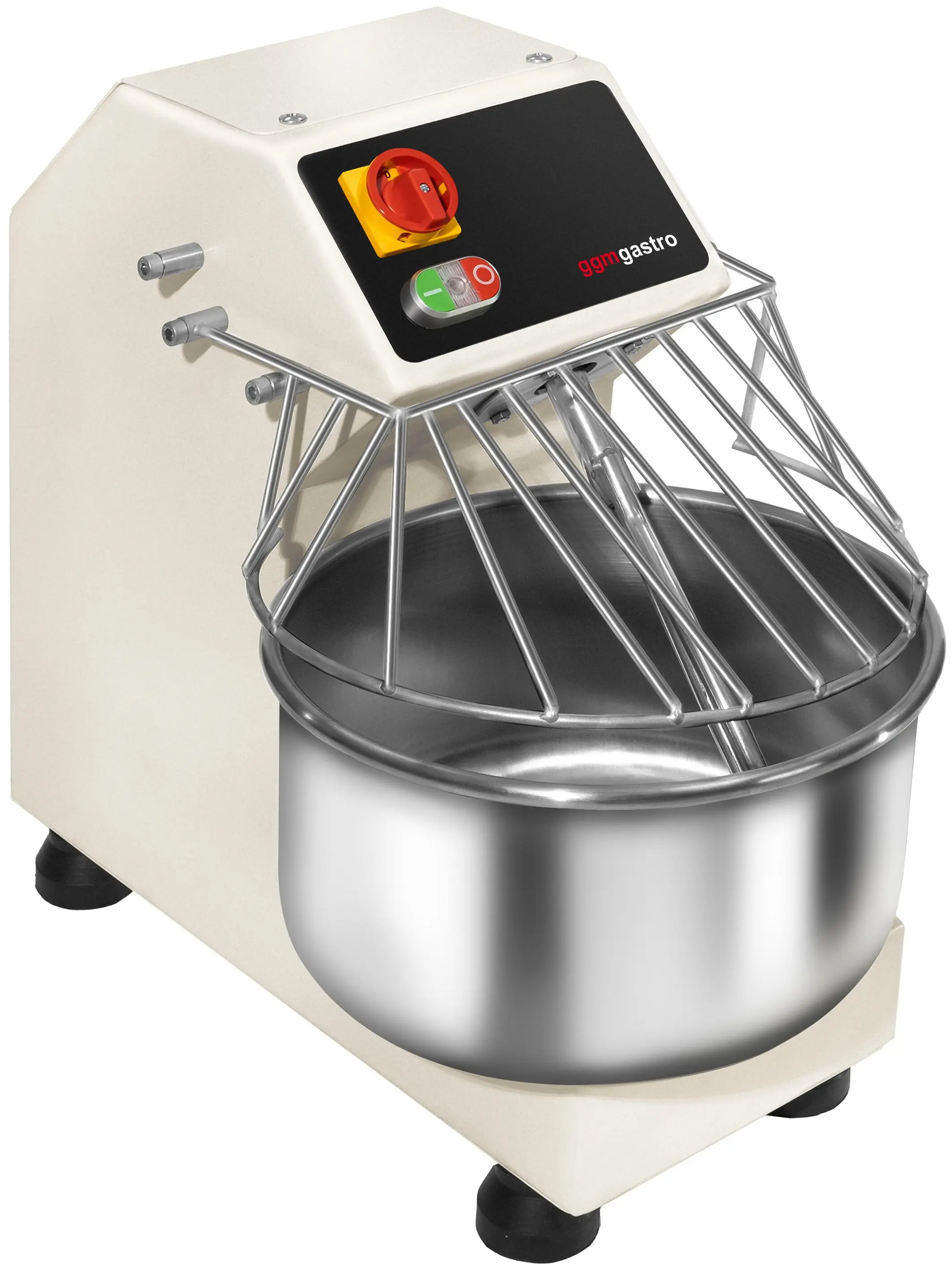 Тестомес спиральный GGM Gastro TMBO16-230V (Pearl White) - 3