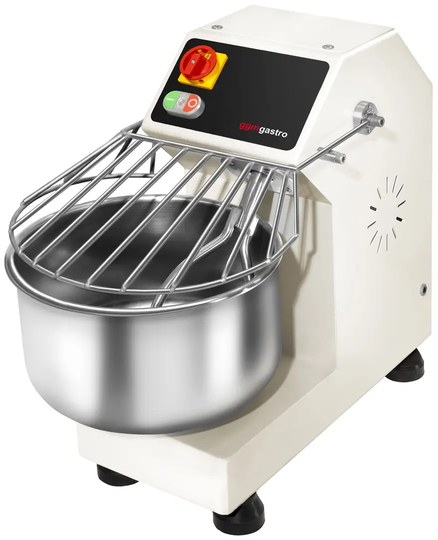 Тестомес спиральный GGM Gastro TMBO16-230V (Pearl White)