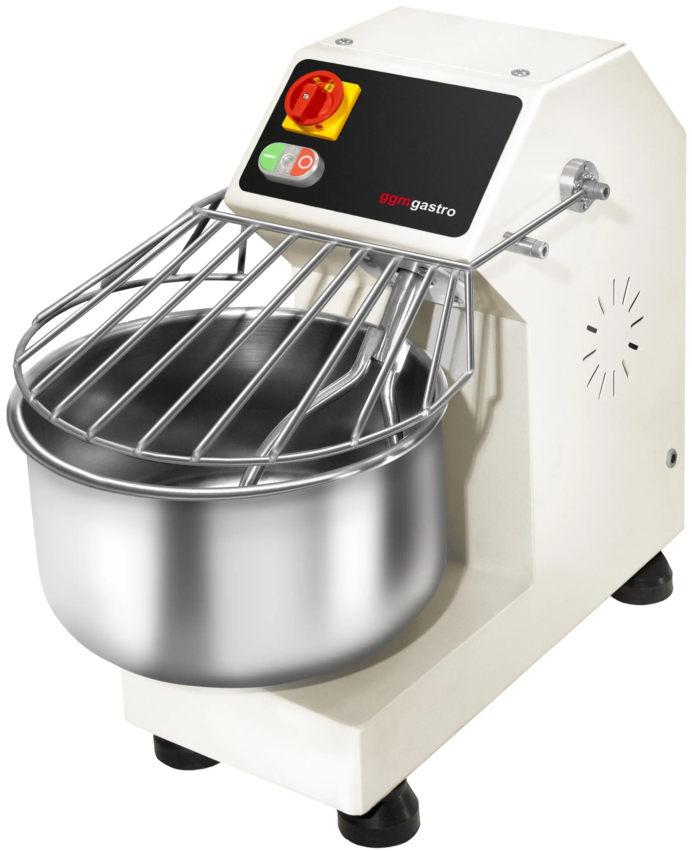 Malaxor aluat cu spirala GGM Gastro TMBO16 (Pearl White) - 2